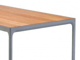 Table de repas scandinave d'extérieur  modèle Four Grey, 8 pers.