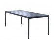 Four Aluminium outdoor dining table,  8 seats.