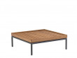 LEVEL square outdoor lounge Table.