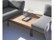 LEVEL square outdoor lounge Table. 