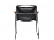 CLICK outdoor dinning chair with arm rest