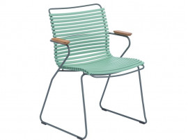 CLICK outdoor dinning chair with arm rest