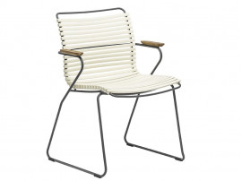 CLICK outdoor dinning chair with arm rest