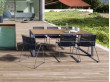 CLICK outdoor dinning chair with arm rest