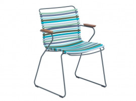 CLICK outdoor dinning chair with arm rest