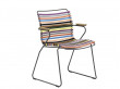 CLICK outdoor dinning chair with arm rest