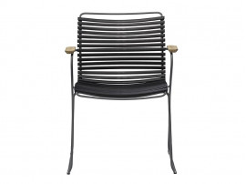 CLICK outdoor dinning chair with arm rest