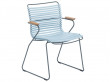 CLICK outdoor dinning chair with arm rest