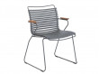 CLICK outdoor dinning chair with arm rest