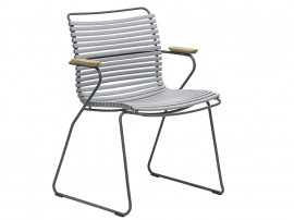 CLICK outdoor dinning chair with arm rest