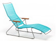 Chaise longue d'exterieur scandinave modèle CLICK 17 coloris