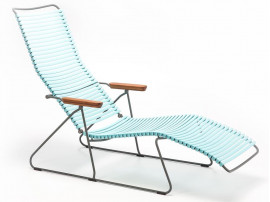 Chaise longue d'exterieur scandinave modèle CLICK 17 coloris