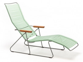 Chaise longue d'exterieur scandinave modèle CLICK 17 coloris