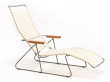 Chaise longue d'exterieur scandinave modèle CLICK 17 coloris