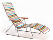 Chaise longue d'exterieur scandinave modèle CLICK 17 coloris