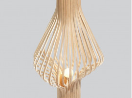 Diva Floor Lamp. Natural oak