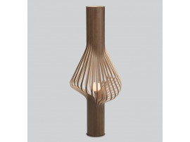 Diva Floor Lamp. Walnut