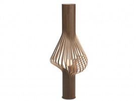 Diva Floor Lamp. Walnut