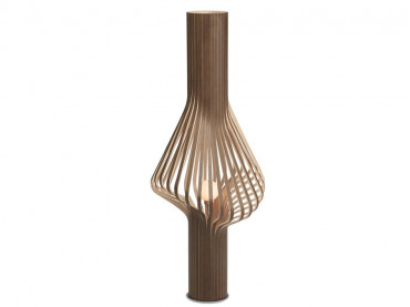 Lampadaire scandinave modèle Diva. Noyer