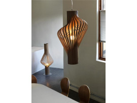 Diva Pendant Lamp. Walnut