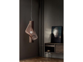 Diva Pendant Lamp. Walnut