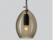 Unika Pendant Lamp. Small. Smoked glass