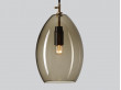 Unika Pendant Lamp. Large. Smoked glass