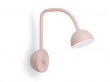 Blush Lamp Wall. Pink