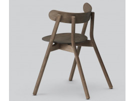 Oaki Chair. Natural fumé