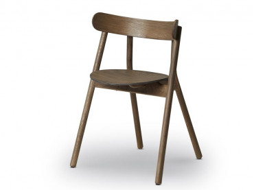 Oaki Chair. Natural fumé