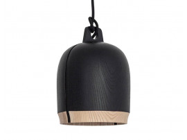 Poiju pendant lamp. Black ash