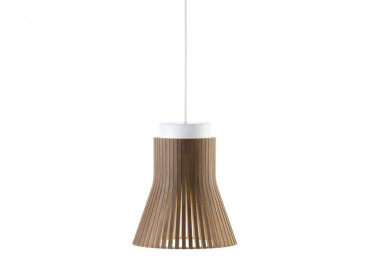 Suspension scandinave modèle  Petite 4600. Noyer.  