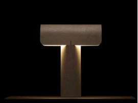 Teelo 8020 Table Lamp. Walnut.  