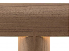 Teelo 8020 Table Lamp. Walnut.  