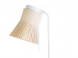 Petite 4610 Floor Lamp. Walnut. 