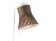 Petite 4610 Floor Lamp. Walnut. 