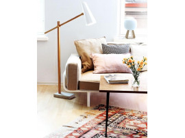 FILLY long neck floor lamp white