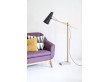 FILLY long neck floor lamp dark grey