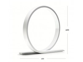 lampe de table LOOP blanche