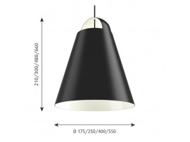 Above pendant lamp White