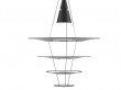 Suspension scandinave Enigma 425. Blanc ou noir