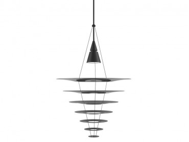 Suspension scandinave Enigma 825 Blanc ou noir