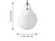 Moser pendant lamp. 3 sizes