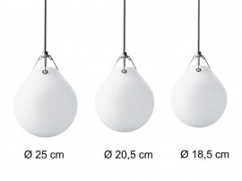 Moser pendant lamp. 3 sizes