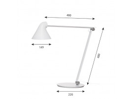 NJP table lamp or desk lamp. 4 colors