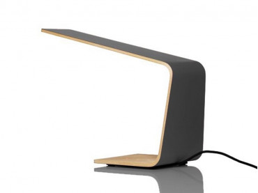 Lampe à poser scandinave modèle Led 1. Exterieur blanc ou noir.