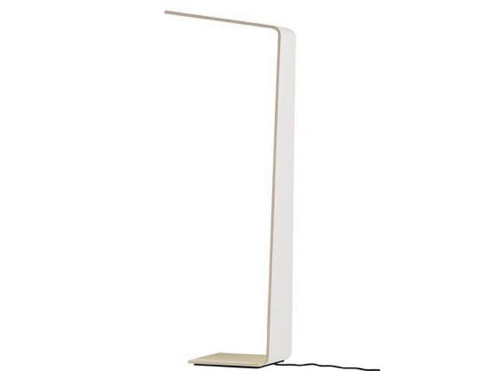 Lampadaire scandinave modèle Led 2. Exterieur blanc ou noir.