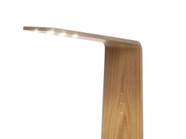 Lampadaire scandinave modèle Led 2. Exterieur blanc ou noir.