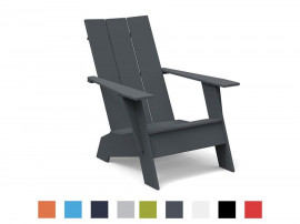 Outdoor Adirondack Flat lounge chair 