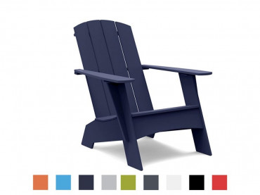 Outdoor Adirondack Curve lounge chair 